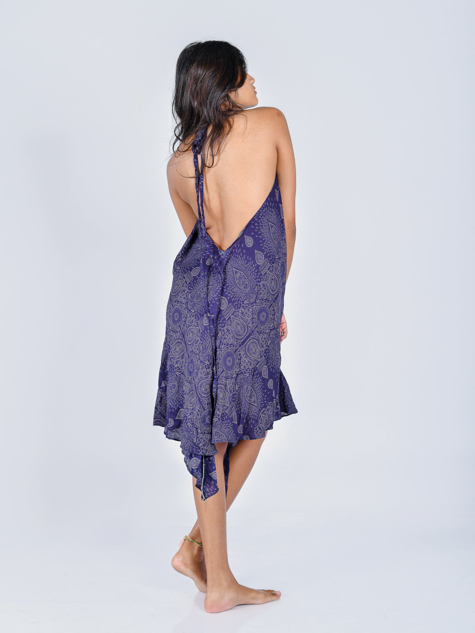 Halter open Back - Short